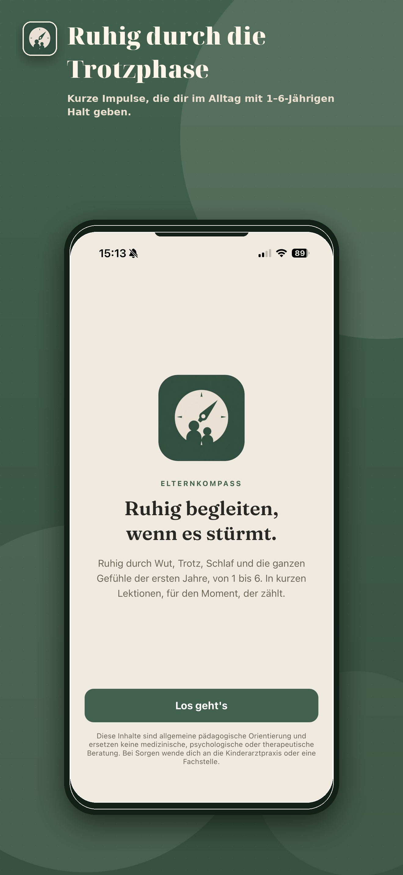 Ruhig durch die Trotzphase